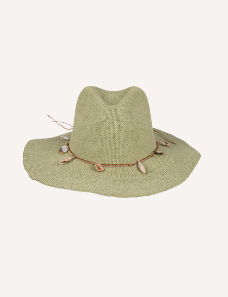 Hat: Shells Light Green