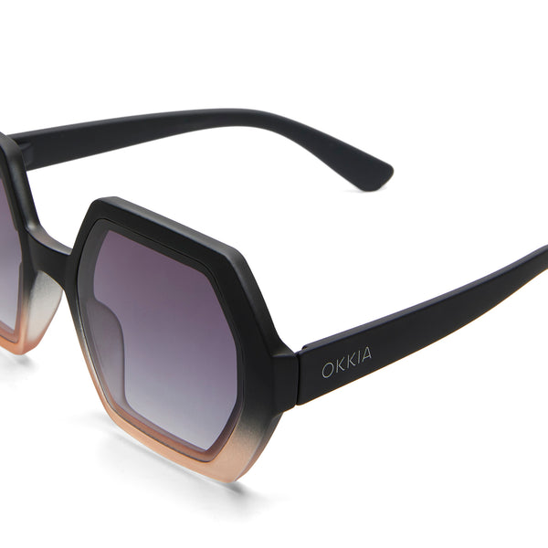 EMMA 015 BLACK/ROSE