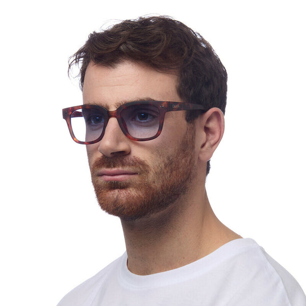 GIOVANNI 012 HAVANA/BLUE BLUE LENSES