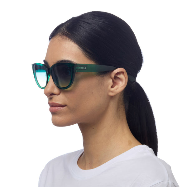 SILVIA 020 TRANSPARENT GREEN