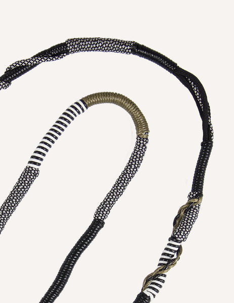 PHONE STRAP BLACK & WHITE