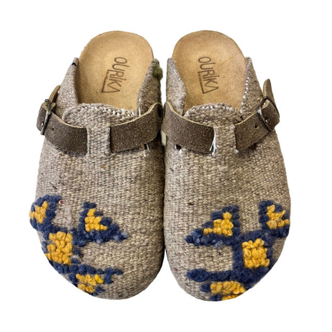 Clog 40 Beige/Flower