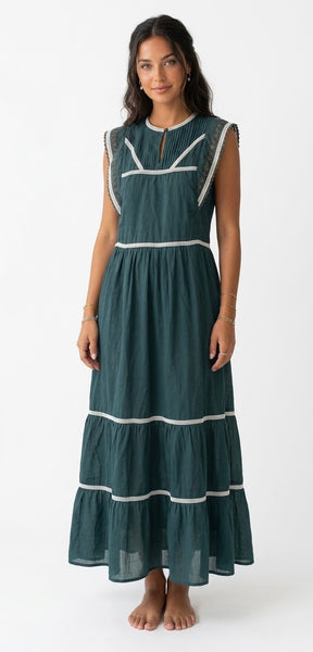 Indie Dress Duck Blue