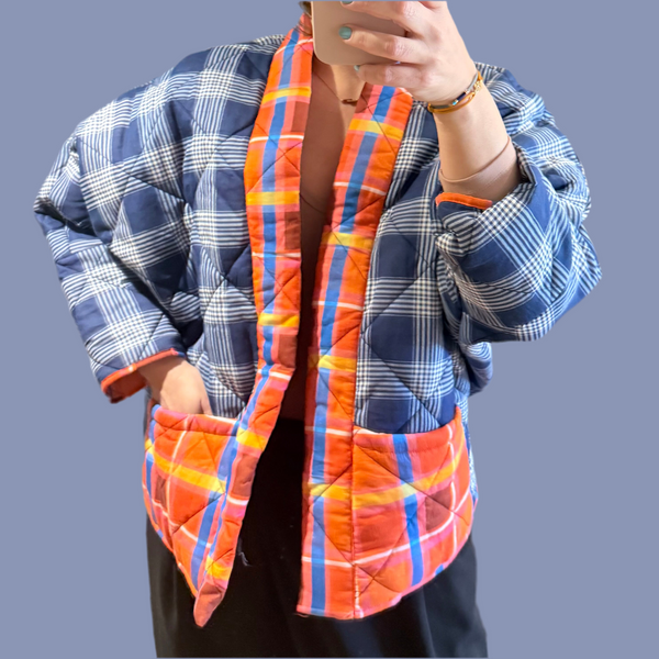 Quilted Jacket: Double Sided