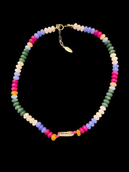 Mutico Bedazzled Charm Necklace