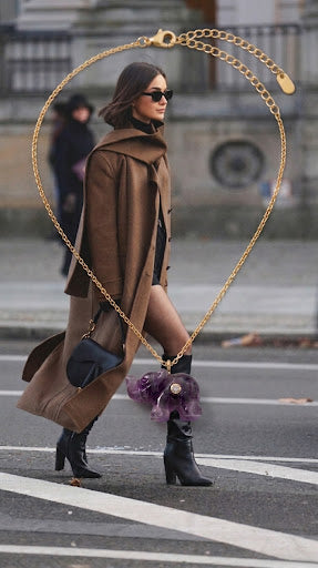 ‘Elephant’ Stone Necklace on Chain