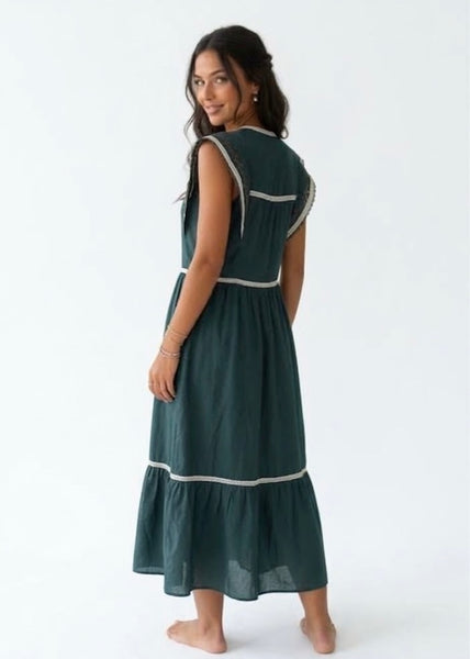 Indie Dress Duck Blue