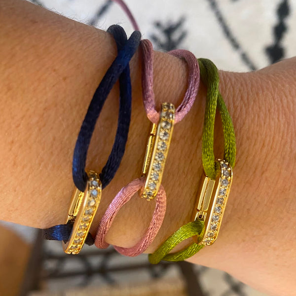 Clasp on Cord Bracelets