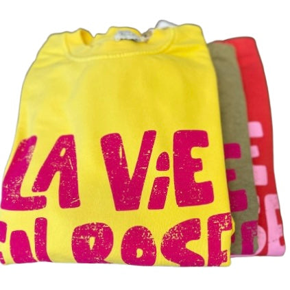 La Vie en Rose Sweatshirt