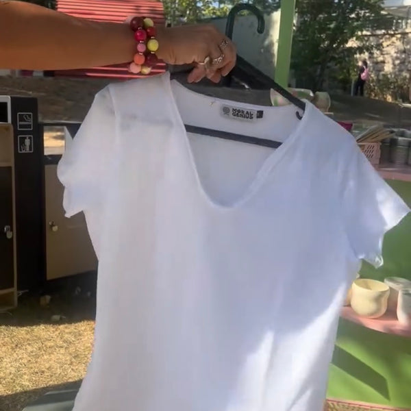 T-SHIRT 'Work in Progress' white