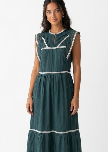 Indie Dress Duck Blue