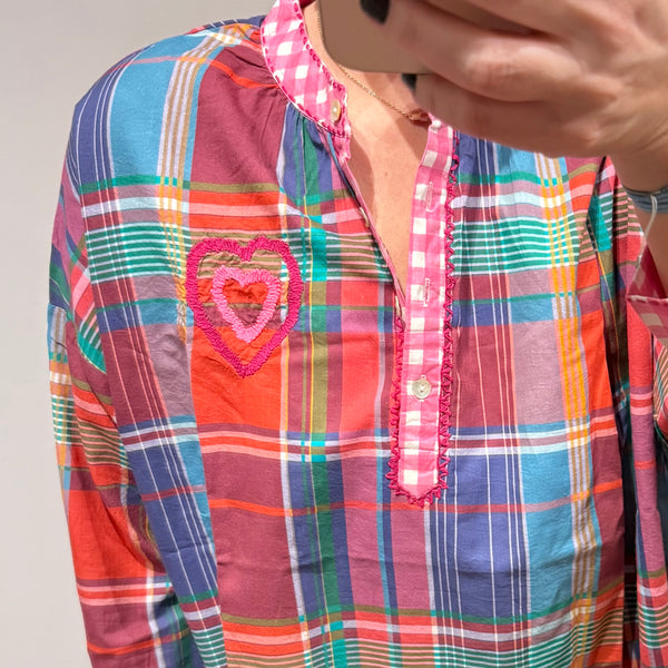 Patchwork Shirt: ♥️