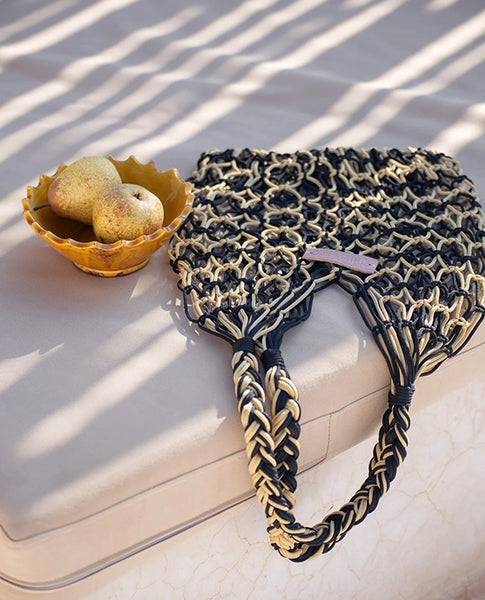 Amal Bag: Gold Black