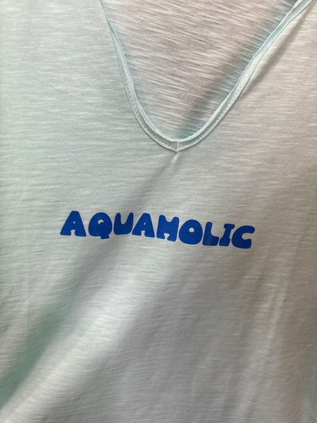 T-SHIRT 'Aquaholic'