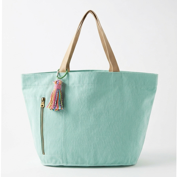 Beach Bag: Aqua