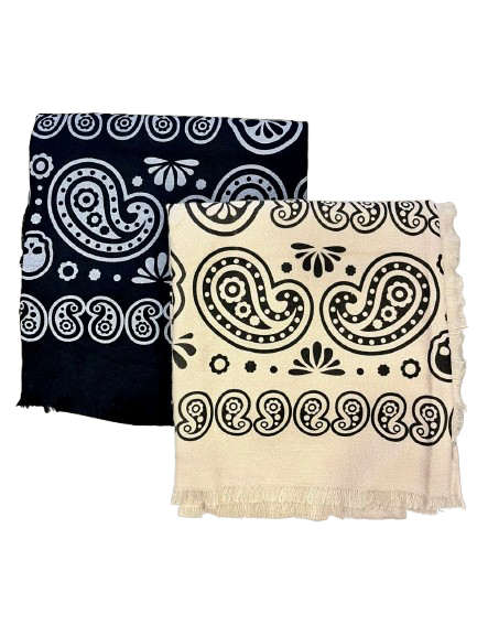 SCARF PAISLEY