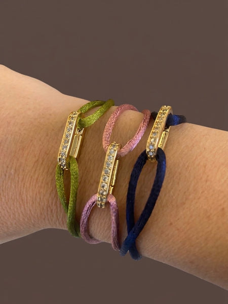 Clasp on Cord Bracelets