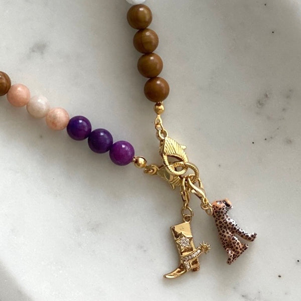 Multico ‘Tiger&Boots’ Necklace