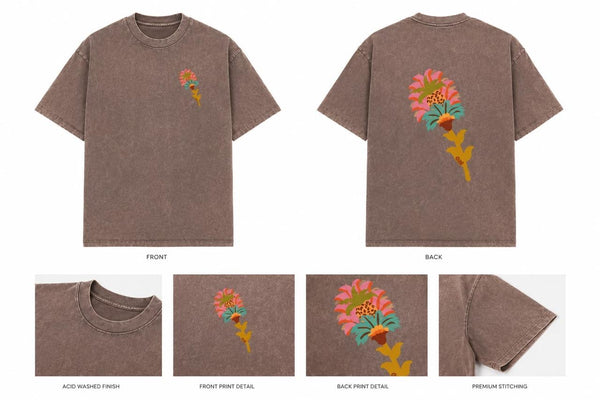EOS Washed Brown Tshirt