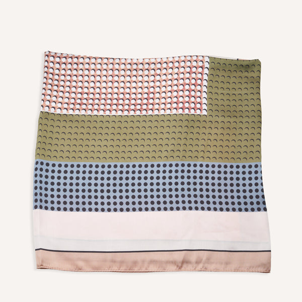 Silky Scarf Bahaus Pastels
