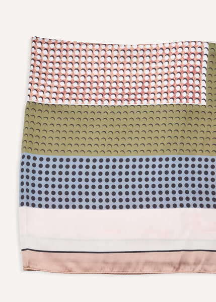 Silky Scarf Bahaus Pastels