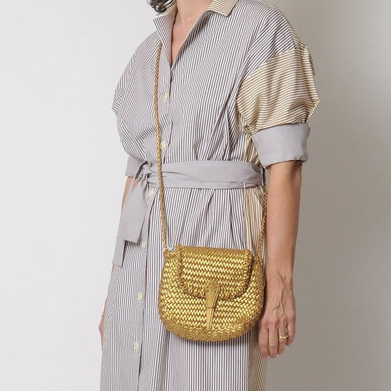 DD Mini City Bag: Gold