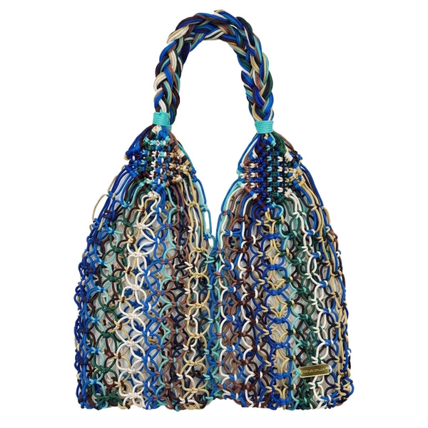 IMAN Bag: Multi Turquoise