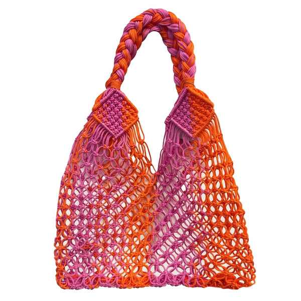 IMAN Bag: Orange Pink