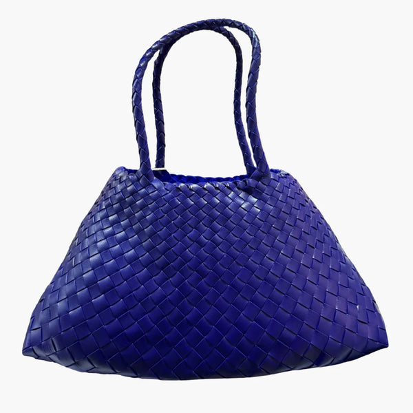 Dragon Diffusion Santa Croce Big Bag: Deep purple