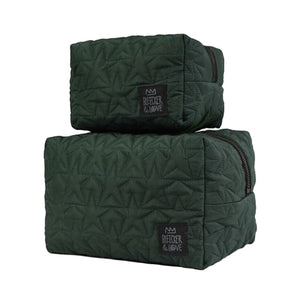 Cosmetics Pouch 'Stars Green'