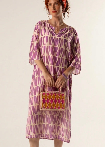 Titli Kaftan: Purple